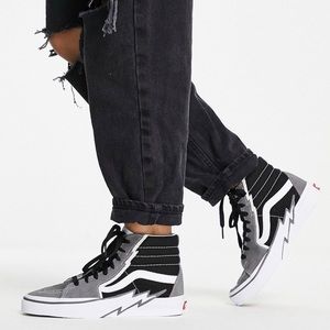 Vans SK8-Hi Bolt sneakers in Pewter